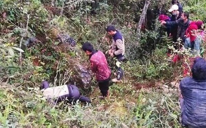 Tìm nam thanh niên mất tích dưới hố sâu, phát hiện thi thể người phụ nữ