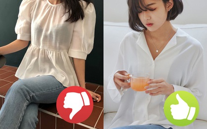 Tái xuất nơi công sở, chị em nên tránh xa lỗi "ngớ ngẩn" này khi diện áo trắng