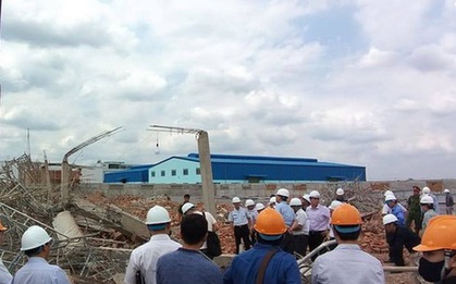 Đình chỉ tất cả công trình xây dựng liên quan đến chủ đầu tư công trình bị sập ở Đồng Nai