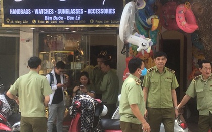 Đột kích phố cổ, phá kho hàng nhái nhãn hiệu siêu sang