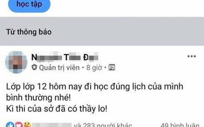 Sở GD&ĐT Hà Nội đề nghị Công an xác minh việc giáo viên giải đề cho học sinh