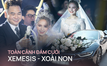Từ xe rước dâu 7 tỷ đến váy cưới 28 tỷ, đám cưới Xemesis - Xoài Non còn "khủng" hơn cả kỳ vọng của dân tình!