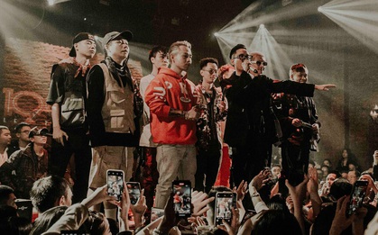 Nguyên team SpaceSpeakers "dạt sang hết", nhường sân khấu cho dàn "gà cưng" Binz tạo nên đêm liveshow chơi hệ Hip-hop quá dữ!