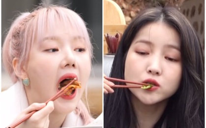 Khi GFriend tham gia show ẩm thực: chén bay 20kg lòng bò, còn đòi ghép chỗ lòng đó lại để... nhảy dây
