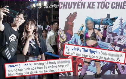Ngoài phát cuồng vì thiên thần Minh Nghi, game thủ Tốc Chiến còn tranh cãi nảy lửa vì cosplayer Jinx