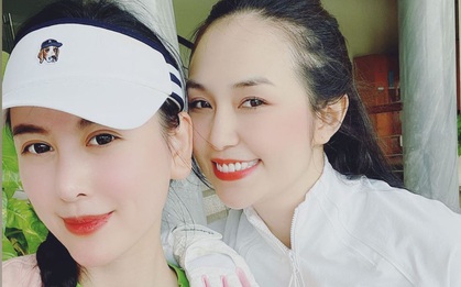 Hà Lade và vợ Tuấn Hưng "đụng độ" trên sân golf: Ai chơi giỏi hơn chưa biết nhưng đều xinh rồi đó