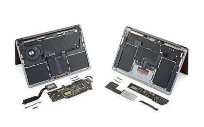 Bên trong máy MacBook mới chip M1 có gì?
