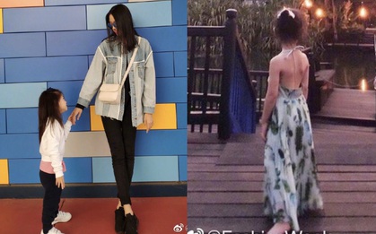 Tiểu công chúa 4 tuổi nhà Hoa hậu Thế giới Trương Tử Lâm gây sốt với chiều cao vượt trội, hứa hẹn trở thành mỹ nhân tương lai