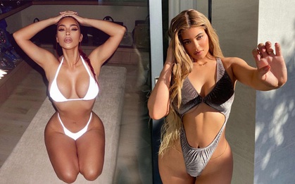 Cuộc chiến body "bí thở" căng đét của Kim và Kylie Jenner: Cô em át luôn cô chị nhờ cắt xẻ hiểm hóc, phơi bày đến 80% body!