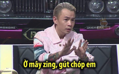 Cười xỉu với bộ sưu tập "Ờ mây zing, gút chóp em" của Binz tại Rap Việt!