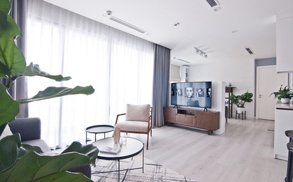 Liên hệ hơn 10 đơn vị thiết kế mới chốt, nhà văn trẻ có được căn hộ 91m2 phong cách tối giản sang miễn bàn