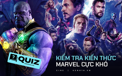 Làm thử bài QUIZ cực nhằn về hội Marvel để coi bạn là "fan cứng" hay "fan mềm": Đố biết bố Thanos tên gì luôn á?