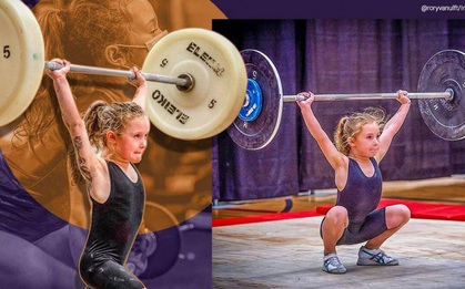 Gặp gỡ cô bé khỏe nhất thế giới: Mới 7 tuổi đã nâng được 80kg, sức mạnh đến cả người trưởng thành cũng phải chào thua