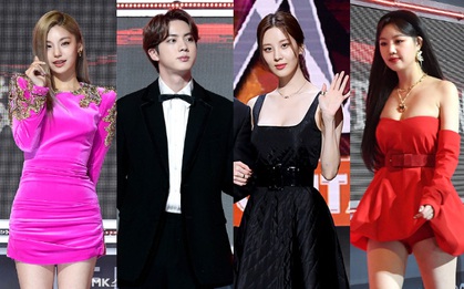 Thảm đỏ khủng The Fact: BTS gây "sốc visual", Seohyun và Soojin khoe vòng 1 căng tràn, ITZY mặc gì "thảm họa" thế này?
