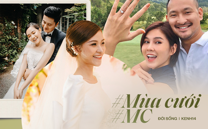Dàn nữ MC quen mặt lần lượt báo hỉ trong năm nay, "bội thu" cho một mùa cưới rộn ràng