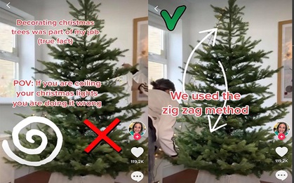Video hướng dẫn trang trí cây thông Noel hút 2,4 triệu lượt xem, bất ngờ nhất chính là điều ai cũng quen nhưng lại gây tranh cãi dữ dội!