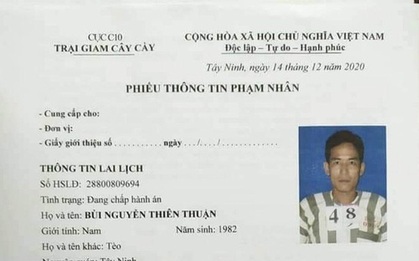 Truy nã 2 phạm nhân trốn khỏi trại giam khi đang thụ án tội giết người