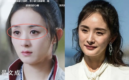 Triệu Lệ Dĩnh lộ mắt trũng sâu, netizen phản pháo cực gắt và còn đưa Dương Mịch ra làm minh chứng?