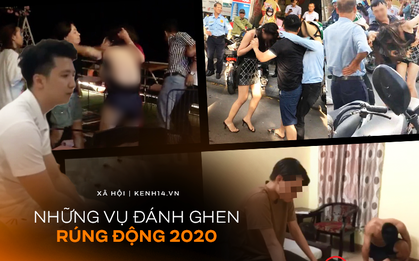 Những vụ đánh ghen ầm ĩ MXH năm 2020: Từ vụ chồng đấm vợ trên phố để bảo vệ "tiểu tam" đến cô gái bị lột đồ đánh đập như thời trung cổ