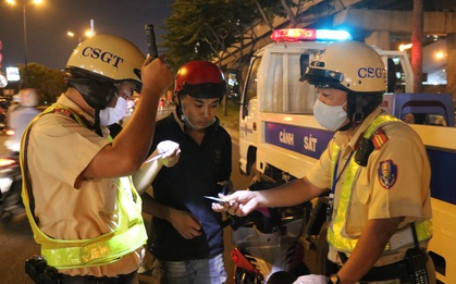 Đêm nay, CSGT TP.HCM tăng cường tối đa lực lượng