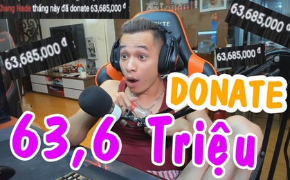 4 lần Độ Mixi được nhận donate "đẫm nhất" trong suốt sự nghiệp stream, tổng số tiền lên tới gần 300 triệu đồng