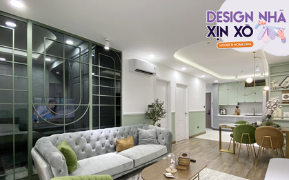 Căn hộ 71m2 của hai vợ chồng trẻ, đầu tư 900 triệu thiết kế với tông pastel siêu "cưng"