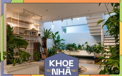 Thăm nhà của kiến trúc sư: Nhìn bên ngoài thấy "mát mắt", vào bên trong còn mê đắm hơn bởi thiên nhiên trong lành