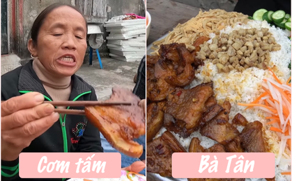 Bà Tân chốt đơn 2020 bằng đĩa cơm tấm "trêu ngươi" cư dân mạng vì sai công thức trầm trọng, khách "ăn chực" khen ngon vô lý?