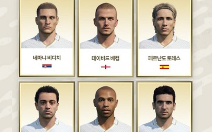 Hàng loạt ICON mà game thủ ước ao đã cập bến FIFA Online 4: Beckham, Torres... đều có đủ