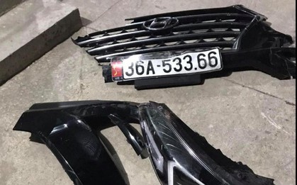 Xe ôtô tông chết người đi xe máy rồi rời khỏi hiện trường, rơi BKS 36A-533.66