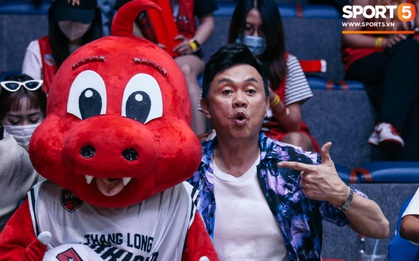Danh hài Chí Tài nhập vai bình luận viên bóng rổ tại game 3 chung kết VBA 2020