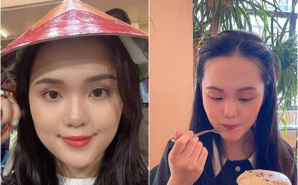 "Công chúa béo" Quỳnh Anh xuất hiện với gương mặt nhỏ nhắn đến bất ngờ sau 4 tháng sinh con