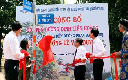 Đặt tên mới 224 tuyến đường ở TP.HCM