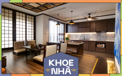 Căn hộ Vinhomes với phong cách Nhật Bản tinh tế và tiện nghi, ăn tiền nhất là view đắt giá bao trọn VinUni
