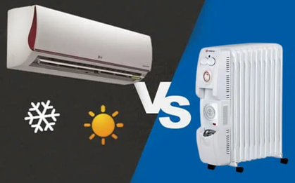Có khoảng 5-7 triệu trong tay, nên mua điều hòa 2 chiều hay máy sưởi?