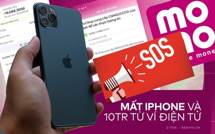 Cộng đồng mạng xôn xao nghi vấn mất iPhone mất luôn 10 triệu trong tài khoản, hãy cảnh giác bảo mật ví điện tử và ứng dụng ngân hàng