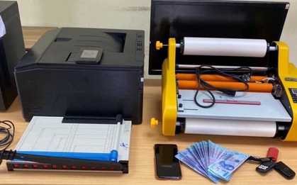 Phá đường dây sản xuất, mua bán tiền giả mệnh giá 500.000 đồng