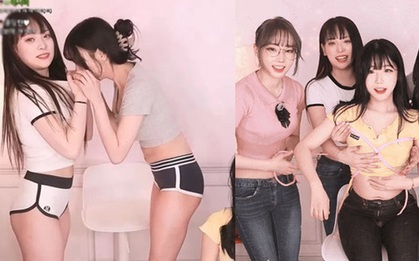 Làm thử thách "ngửi ngực đoán người", nàng streamer khiến người xem choáng váng với dàn hot girl cực phẩm tham dự