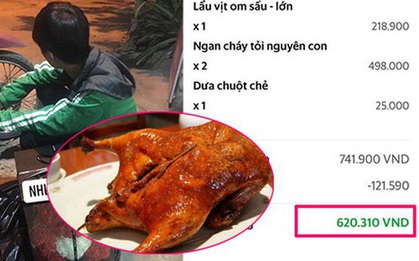 Lên mạng bóc phốt khách "bùng" đơn 600k, shipper bị tố ngược vì kêu gọi giải cứu vịt quay từ 11h đêm hôm trước?