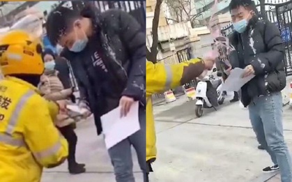 Anh shipper "hot" nhất MXH hiện tại: Hất ly trà sữa vào mặt "tra nam" thay khách hàng nữ, dân mạng "cười nghiêng ngả" với hình ảnh cuối cùng