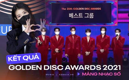 BTS xuất hiện đủ 7 người nhận giải nhưng lại mất Daesang về tay IU tại Grammy Hàn Quốc 2021; BLACKPINK, Red Velvet ở nhà vẫn có giải