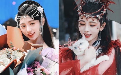 Bị chê makeup dày cộp, "mỹ nhân 4000 năm" vẫn xinh xỉu với visual thiên tiên, đạo cụ bất đắc dĩ ké spotlight