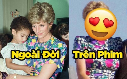 Hú hồn ảnh hậu trường Công nương Diana của phim The Crown bị lộ, phát ngất vì "sao y bản chính" không phân biệt nổi!