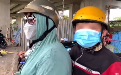 Người phụ nữ chở con về quê 3 lần/ngày, hiên ngang xin tiền: "Kịch bản" lừa đảo mùa dịch bị vạch trần