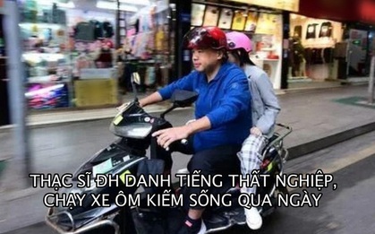 Kinh doanh thất bại, thạc sĩ đại học danh tiếng chạy xe ôm kiếm sống, bị chế giễu là làm nghề "thấp kém"