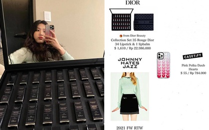 Joy (Red Velvet) khoe hộp son khủng vừa được Dior tặng, nhưng netizen lại chỉ "săm soi" mẫu ốp iPhone xịn xò với giá cao ngất ngưởng