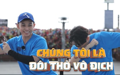 Sang Hàn chơi Running Man, "Thỏ đen - Thỏ trắng" bỏ quên tay thối ở nhà?