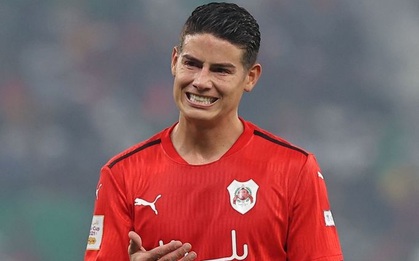 Trai đẹp James Rodriguez giận tím mặt, vừa chịu đòn đau vừa bị đuổi khỏi sân sau quyết định "ối giời ơi" của trọng tài