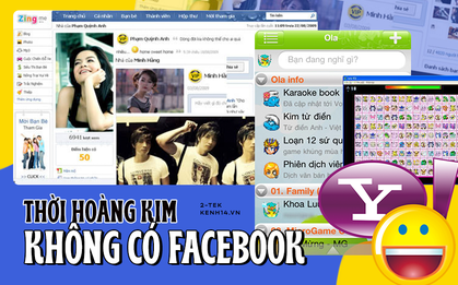Nhìn lại thời không có Facebook, Instagram, chúng ta đã "sống sót" thế nào với internet?
