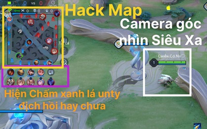 Liên Quân Mobile: Hack map "tiến hóa" với hàng loạt tính năng mới cực bá đạo